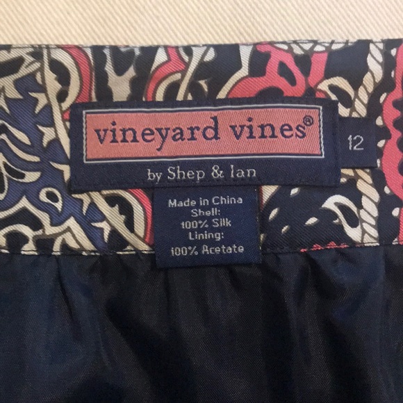 Vineyard Vines Silk Skirt - Picture 2 of 3